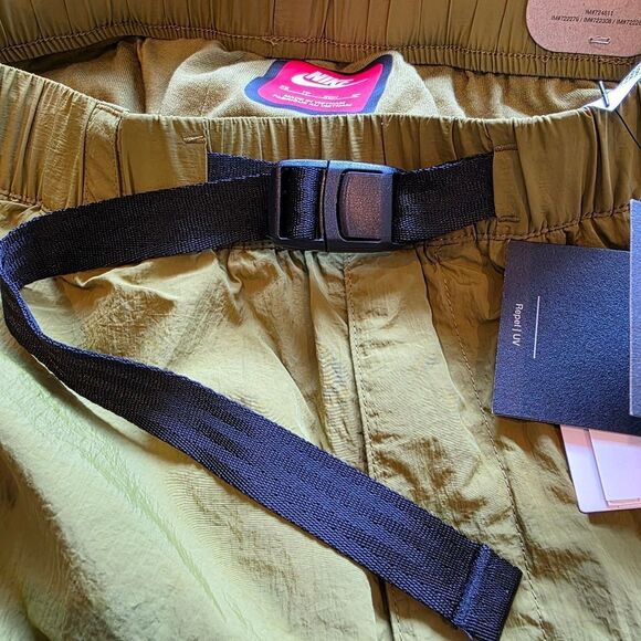 Nike Pants Tech Pack Woven Cargo Lined Sportswear Green FZ0756-307 Men's XS New - Picture 11 of 15